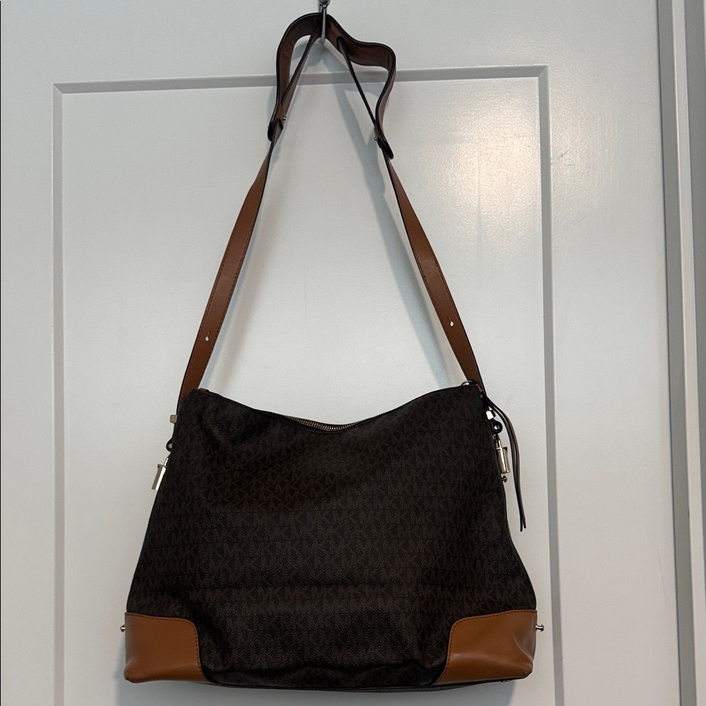 Michael Kors Two-Tone Shoulder Bag - Picture 2 of 10